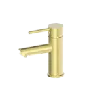 DOLCE BASIN MIXER STRAIGHT SPOUT BRUSHED GOLD 