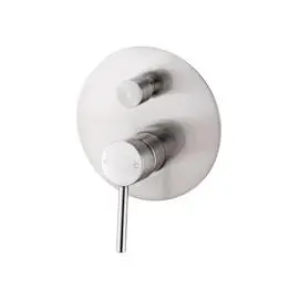DOLCE BRUSHED NICKEL SHOWER MIXER WITH DIVERTOR