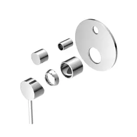 DOLCE CHROME SHOWER MIXER WITH DIVERTOR TRIM KITS