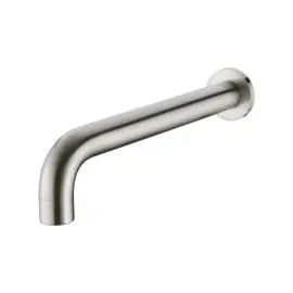 DOLCE BRUSHED NICKEL BASIN/BATH SPOUT ONLY 215MM