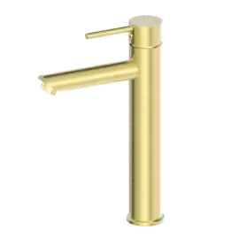 DOLCE TALL BASIN MIXER BRUSHED GOLD 