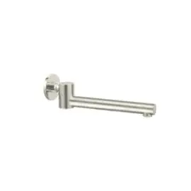 DOLCE BRUSHED NICKEL WALL MOUNTED SWIVEL BATH SPOUT