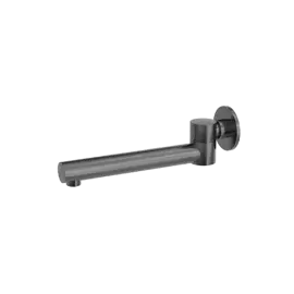 DOLCE GUN METAL WALL MOUNTED SWIVEL BATH SPOUT