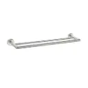 DOLCE BRUSHED NICKEL DOUBLE TOWEL RAIL 700MM