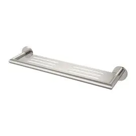 DOLCE BRUSHED NICKEL METAL SHOWER SHELF