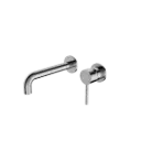 DOLCE WALL BASIN/BATH MIXER SEPARATE BACK PLATE CHROME 
