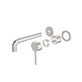 DOLCE WALL BASIN/BATH MIXER SEPARATE BACK PLATE TRIM KITS ONLY BRUSHED NICKEL 