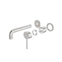 DOLCE WALL BASIN/BATH MIXER SEPARATE BACK PLATE TRIM KITS ONLY BRUSHED NICKEL 
