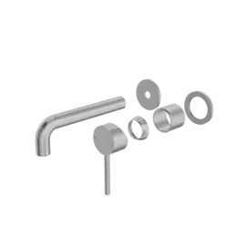 DOLCE WALL BASIN/BATH MIXER SEPARATE BACK PLATE TRIM KITS ONLY GUN METAL 