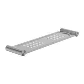 NEW MECCA METAL SHOWER SHELF GUN METAL  