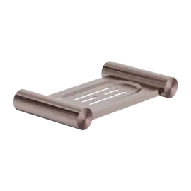 NEW MECCA SOAP DISH HOLDER BRUSHED BRONZE 