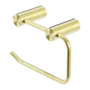 NEW MECCA TOILET ROLL HOLDER BRUSHED GOLD 