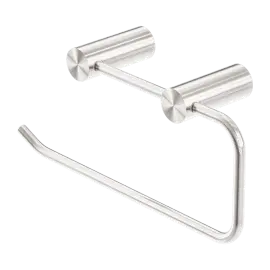 NEW MECCA HAND TOWEL RAIL BRUSHED NICKEL 