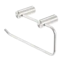 NEW MECCA HAND TOWEL RAIL BRUSHED NICKEL 