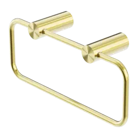 NEW MECCA TOWEL RING BRUSHED GOLD 