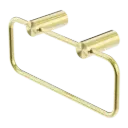 NEW MECCA TOWEL RING BRUSHED GOLD 