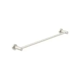 CLASSIC BRUSHED NICKEL SINGLE TOWEL RAIL 800MM