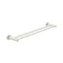 CLASSIC BRUSHED NICKEL DOUBLE TOWEL RAIL 800MM