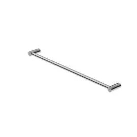 NEW CHROME MECCA SINGLE TOWEL RAIL 600MM