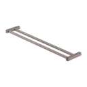 NEW BRUSHED BRONZE MECCA DOUBLE TOWEL RAIL 800MM