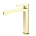 ECCO TALL BASIN MIXER BRUSHED GOLD 