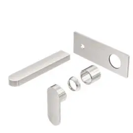 ECCO WALL BASIN/BATH MIXER TRIM KITS ONLY BRUSHED NICKEL 