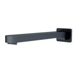 ECCO FIXED BATH SPOUT ONLY MATTE BLACK 