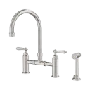 York Bridge Kitchen Set With Hand Spray Brushed Nickel 