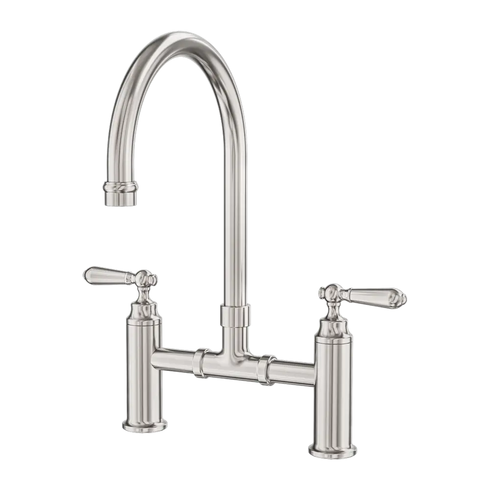 YORK BRIDGE KITCHEN SET BRUSHED NICKEL 