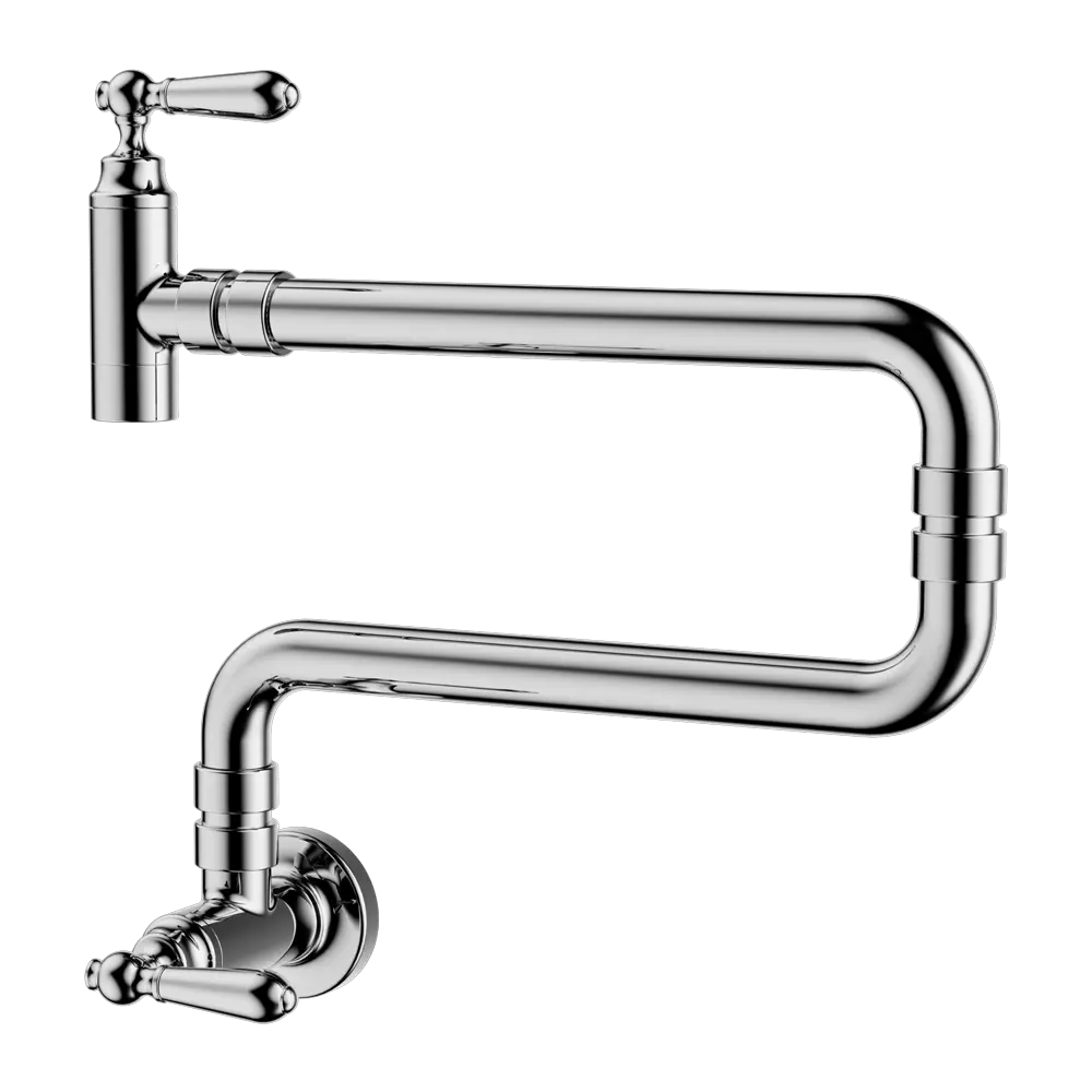 YORK WALL MOUNTED POT FILLER CHROME 