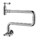 YORK WALL MOUNTED POT FILLER CHROME 