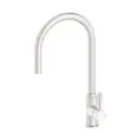 YORK BRUSHED NICKEL PULL OUT SINK MIXER WITH VEGIE SPRAY FUNCTION WITH METAL LEVER