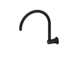 YORK SHOWER ARM MATTE BLACK 
