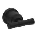 YORK MATTE BLACK ROBE HOOK