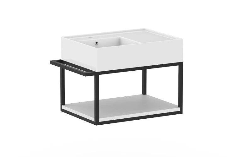 ADP Antonio Wall Hung Vanity Left Hand Basin 600mm