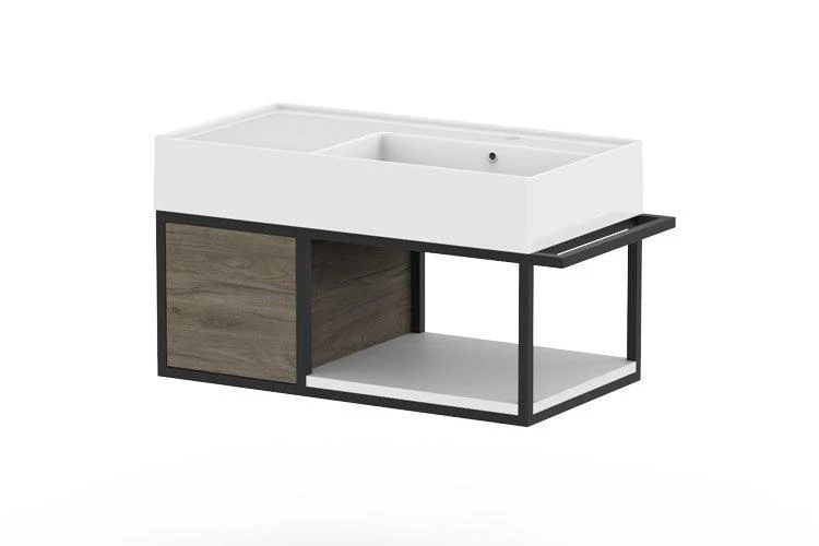 ADP Antonio Wall Hung Vanity Right Hand Basin 800mm 