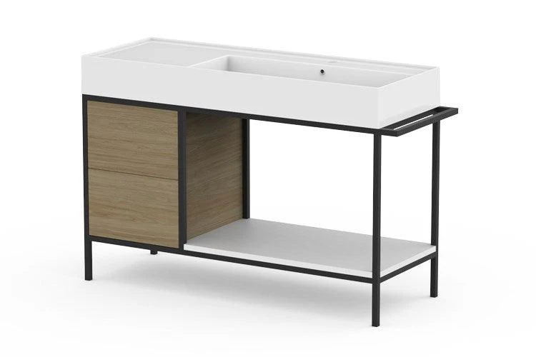 ADP Antonio Floor Mount Vanity Right Hand Basin 1200mm 