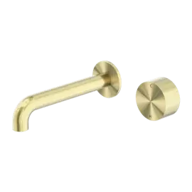 KARA PROGRESSIVE WALL BASIN/BATH SET 230MM BRUSHED GOLD 