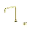 KARA BRUSHED GOLD PROGRESSIVE TALL BASIN SET