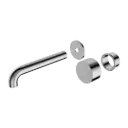 KARA CHROME PROGRESSIVE WALL BASIN/BATH SET 120MM TRIM KITS