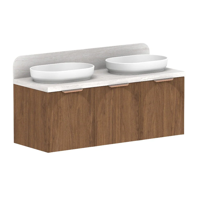 ADP Archie Wall Hung Vanity Double Basin All Door 1350 WH D CS