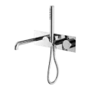 KARA PROGRESSIVE SHOWER SYSTEM WITH SPOUT 250MM CHROME 