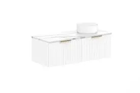 ADP Ashley Wall Hung Vanity All Drw Slim Right Hand Basin 1200 WH R CP 