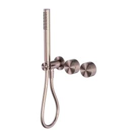 KARA BRUSHED BRONZE PROGRESSIVE SHOWER SYSTEM SEPARATE PLATE