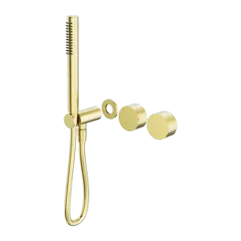 KARA BRUSHED GOLD PROGRESSIVE SHOWER SYSTEM SEPARATE PLATE TRIM KITS ONLY