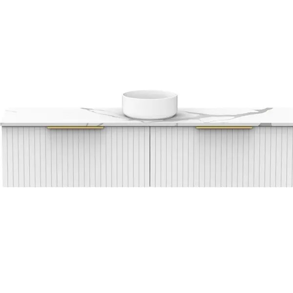 ADP Ashley Wall Hung Vanity All Drw Slim Center Basin 1800 WH C DU 