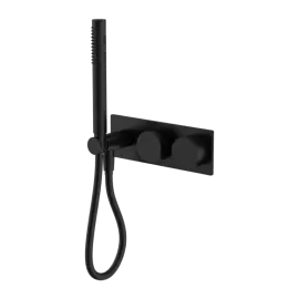 KARA PROGRESSIVE SHOWER SYSTEM MATTE BLACK 