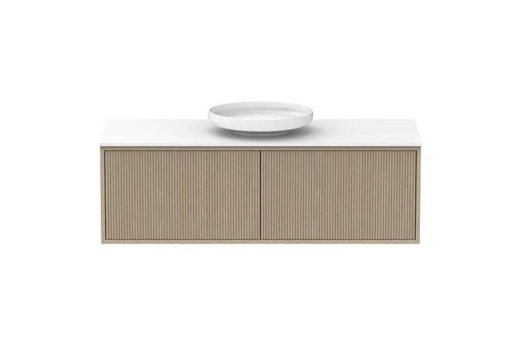 ADP Clifton Wall Hung Vanity Dor&Drw Slim Centre Basin 1200 WH C CP