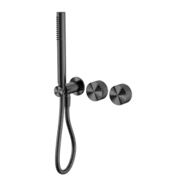 OPAL GRAPHITE PROGRESSIVE SHOWER SYSTEM SEPARATE PLATE