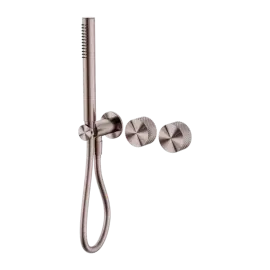 OPAL BRUSHED BRONZE PROGRESSIVE SHOWER SYSTEM SEPARATE PLATE